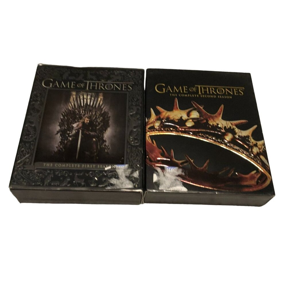 Game of Thrones 1st & 2nd Season Box Sets DVD HBO Fantasy Action Drama